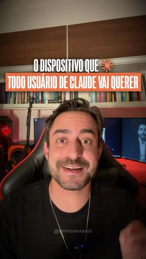 Reel sobre o Reaper Stick, o dispositivo que mostra o consumo do Claude em tempo real